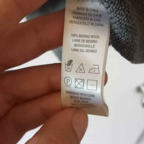 PS PAUL SMITH - Contrasting red sleeve wool sweater Sz M-L - Picture 10 of 10